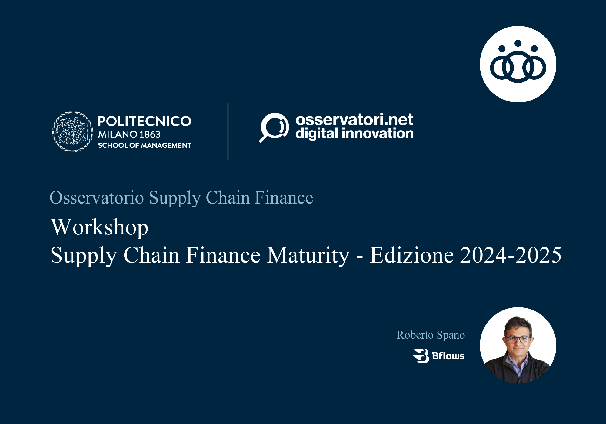 Bflows al “Supply Chain Maturity”